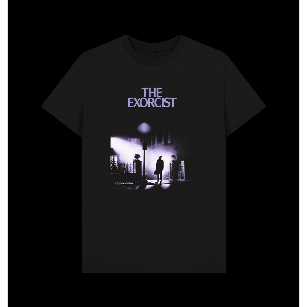 The Exorcist Movie Poster Black Graphic T-Shirt